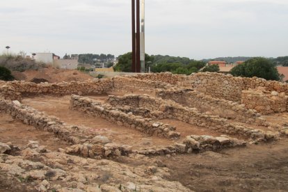 Imatge dels espais del jaciment arqueològic de la Cella-Kallipolis que l’Ajuntament de Salou museïtzarà.