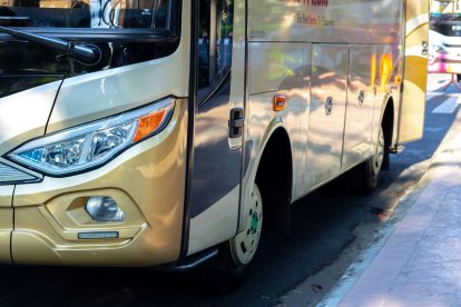 Imatge d'arxiu d'un autobus.