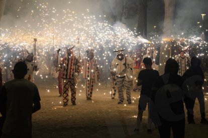 Baixada del Ball de Diables de Reus.