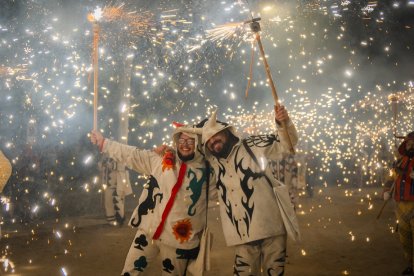 Baixada del Ball de Diables de Reus.