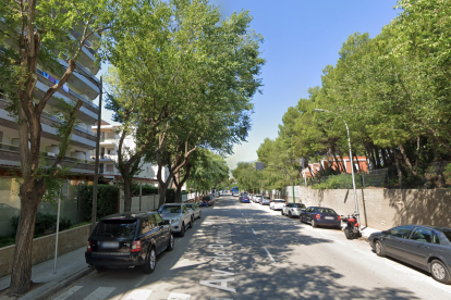 L'Avinguda Pompeu Fabra a Salou