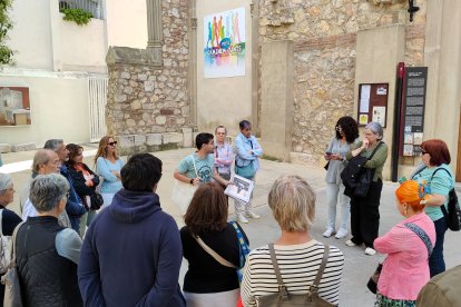 Una de les visites guiades d'aquest cap de setmana.