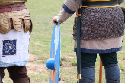 Imatge de la reconstrucció històrica dedicada a l’època tardoromana que se celebrarà al Conjunt romà de Centcelles.