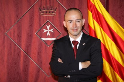 L'alcalde de Riba-roja d'Ebre i director del serveis territorials de Territori i Sostenibilitat a les Terres de l'Ebre, Antonio Suàrez.