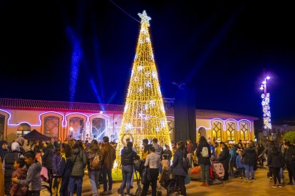 Imatge de les llums de Nadal de Constantí.