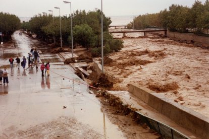 Imatge de la Rierada de Cambrils 1994.