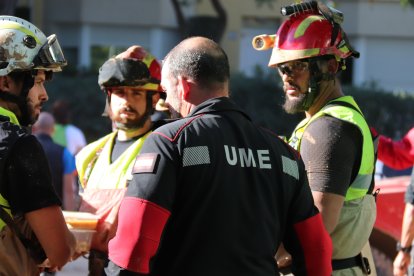 La UME a les tasques de recuperació post DANA al País Valencià