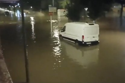 Inundacions a Amposta.