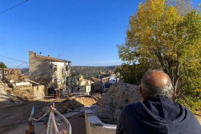 Vista de la localidad albaceteña de Letur este martes.