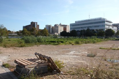 Solar on s'ha de construir el Fòrum Judicial de Tarragona.