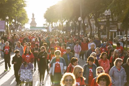 Imatge de la 14 edició de la Caminada Solidària de la Fundació La Muntanyeta