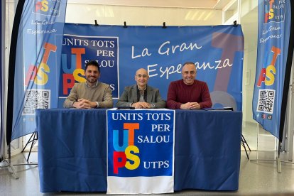 Presentació del ressorgiment d'Units Tots Per Salou (UTPS).