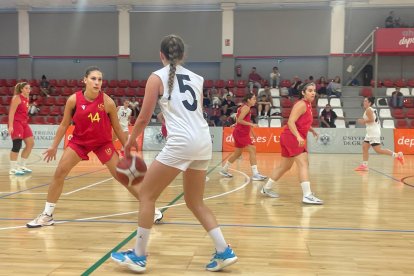 Imatge d'arxiu d'uns dels partits de la Copa Universitària de la passada edició.