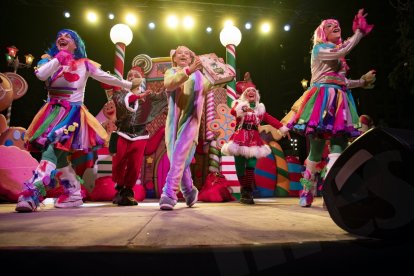 Encesa de llums de Nadal a Tarragona.