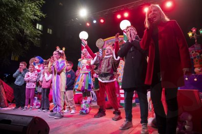 Encesa de llums de Nadal a Tarragona.