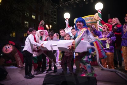 Encesa de llums de Nadal a Tarragona.