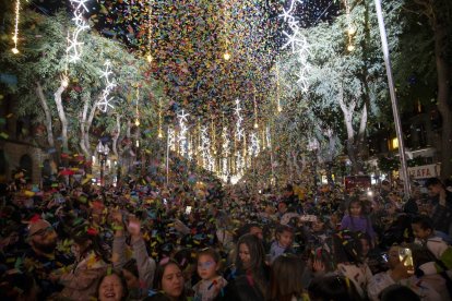 Encesa de llums de Nadal a Tarragona.