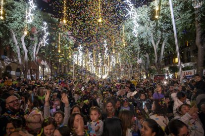 Encesa de llums de Nadal a Tarragona.