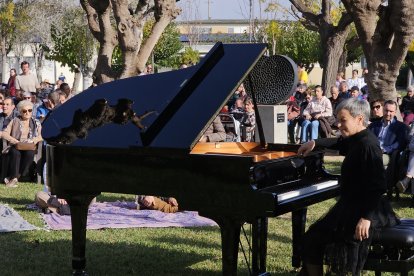 Imatge del concert de piano a Villablanca