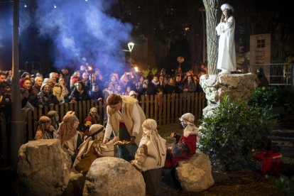 Retaules vivents de Nadal a Reus.