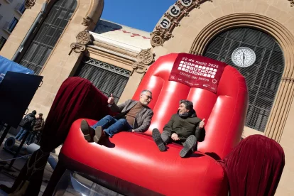 Presentació de Cap butaca buida a Tarragona.