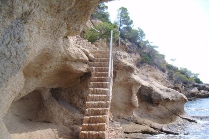 Imatge del Camí de Ronda Sud de l'Ametlla de Mar.