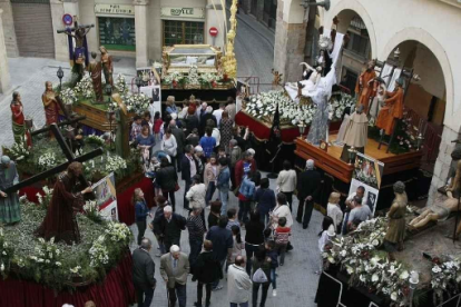 Passos de la Processó del Sant Enterrament de Valls.