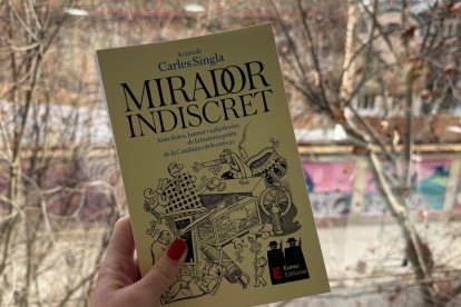 La portada del llibre 'Mirador indiscret' d'Eumo Editorial.