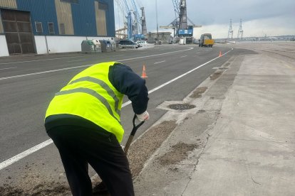 La majoria de sentenciats realitzen tasques de manteniment i neteja al Port.