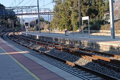Imatge d'arxiu de l'esatció de tren de Vila-seca.