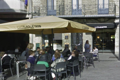 Imatge de la Fleca Flaqué de la plaça Corsini de Tarragona.