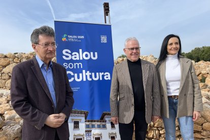 L'alcalde de Salou Pere Granados presenta la programació de Capital de la Cultura Catalana.