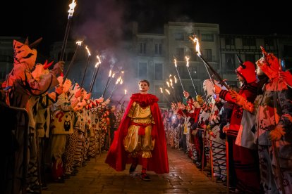 Imatge del pregó de Sa Majestat el Rei Carnestoltes de Reus.