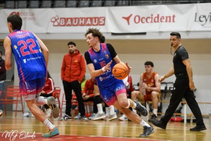 El jugador del CBT, Josep Fermí Cera, durant un partit d’aquesta temporada.