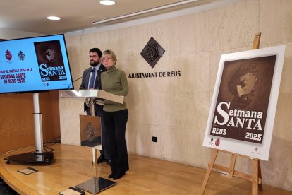 Presentació del cartell i del programa d'actes de la Setmana Santa 2025.