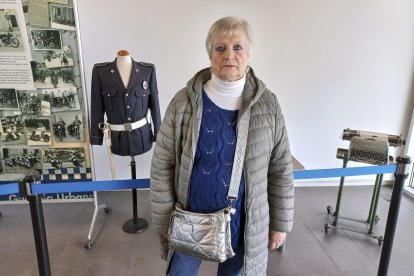 Teresa Roca va ser una de les vuit dones que la Guàrdia Urbana de Tarragona va incorporar fa cinquanta anys.