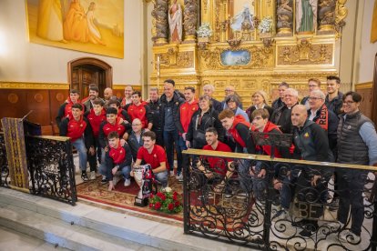 Celebración Reus Deportiu de hockey.