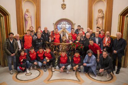 Celebración Reus Deportiu de hockey.