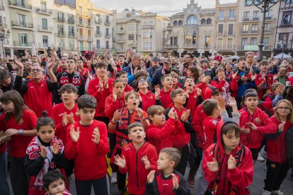 Celebración Reus Deportiu de hockey.