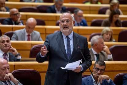 El senador de Junts per Catalunya, Eduard Pujol.