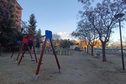 Imatge del Parc de l'Olla on s'ha actuat.