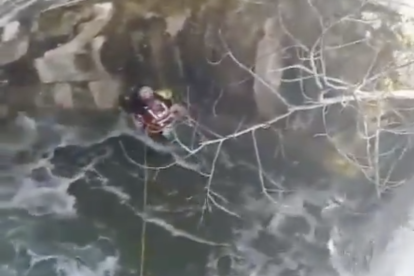 Imatge del rescat a Mont-ral