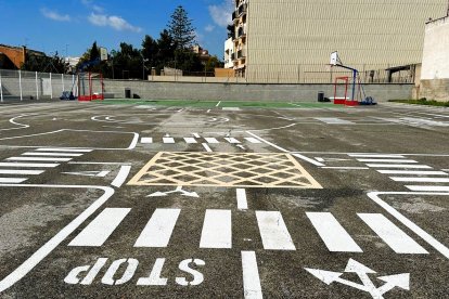 Imatge del nou parc urbà