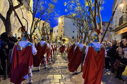 Imatge de la Setmana Santa de Torredembarra d'aquest 2024.