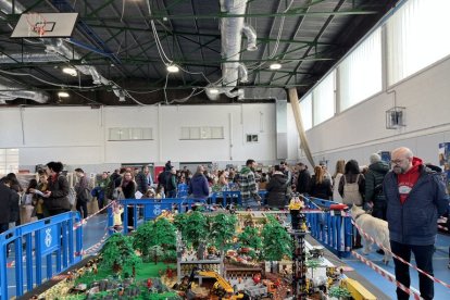 A la fira es va poder veure 15 diorames de Playmobil.