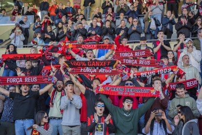 Imatge del partit entre el Reus FC Reddis contra el Girona B.