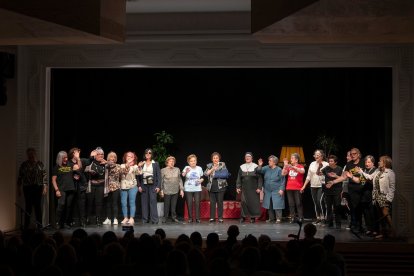 Las Chicas de Oro a l'escenari.