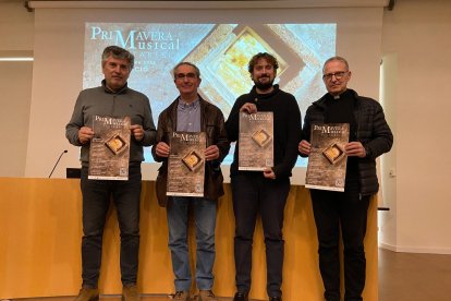 Imatge de la presentació de la vuitena edició de la Primavera Musical a Vistabella.