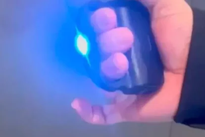 Imatge de la tàser intervinguda.