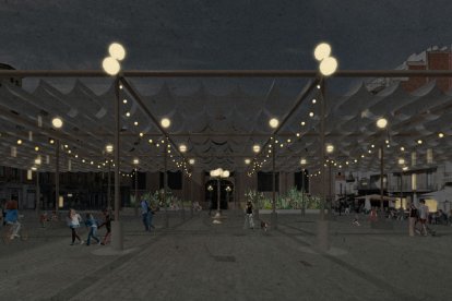 Imagen del aspecto que tendrá la Plaza Corsini una vez terminado el proyecto.